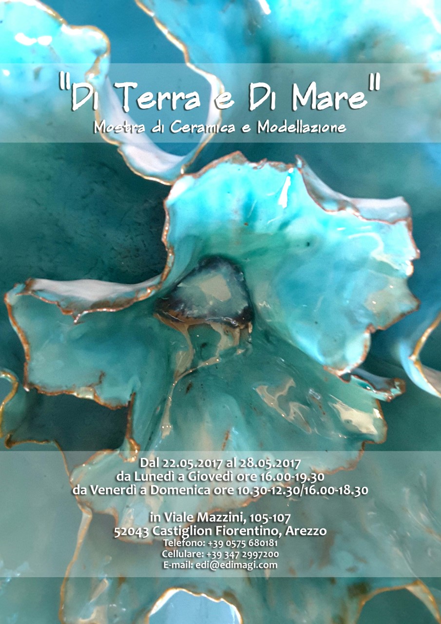 Di Terra E Di Mare Edi Magi Ceramiche Artistiche E Corsi Di Ceramica Castiglion Fiorentino Arezzo