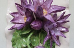 Purple Flower Panel